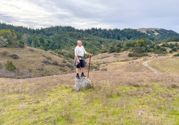 HiGH Handcrafted Wood MT. TAMALPAIS Hiking Staff - Image 3