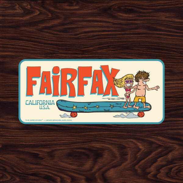 Gremmies Fairfax SKATE Sticker by Brainblaze