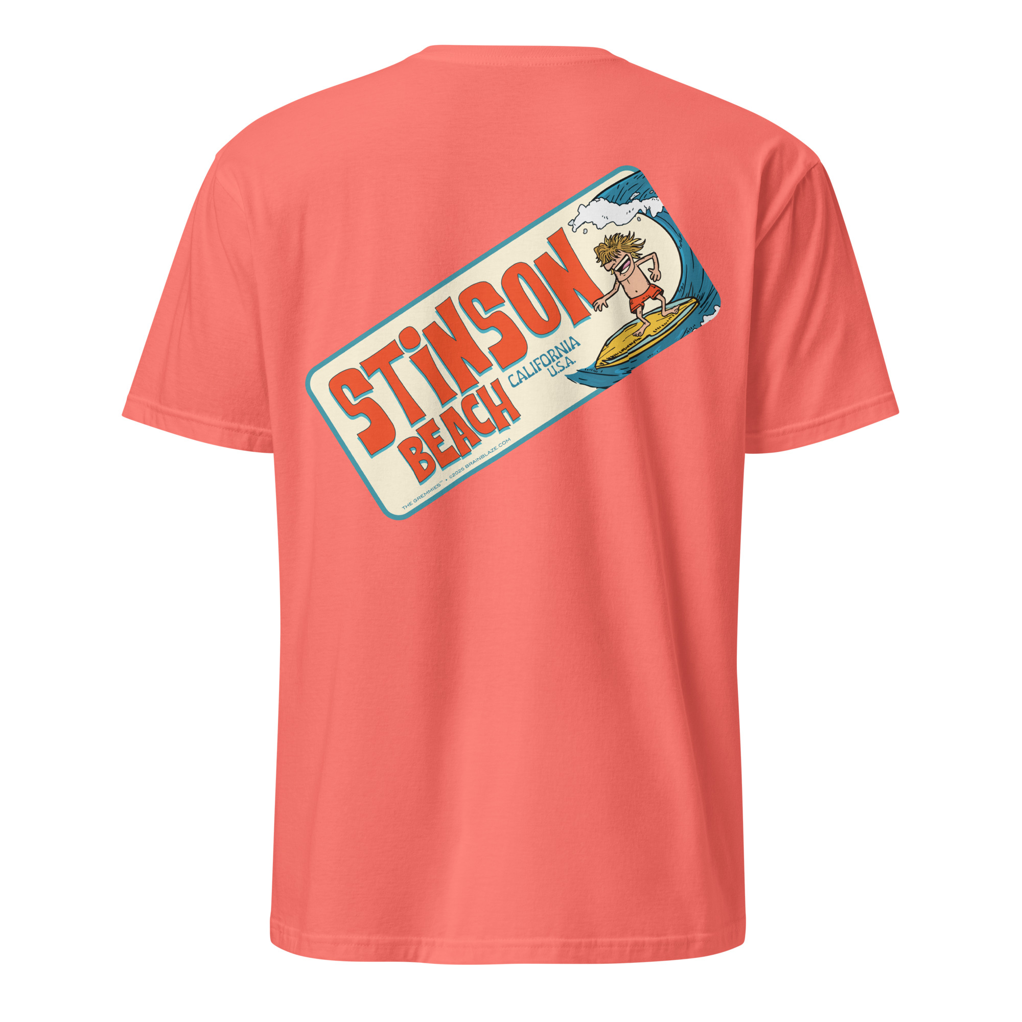 unisex-basic-softstyle-t-shirt-coral-silk-back-697007d0daa87jpg - Brainblaze Advertising + Design