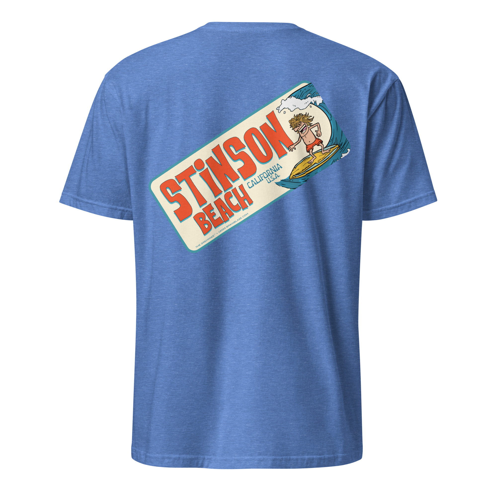 unisex-basic-softstyle-t-shirt-heather-royal-back-697007d0c8c28jpg - Brainblaze Advertising + Design